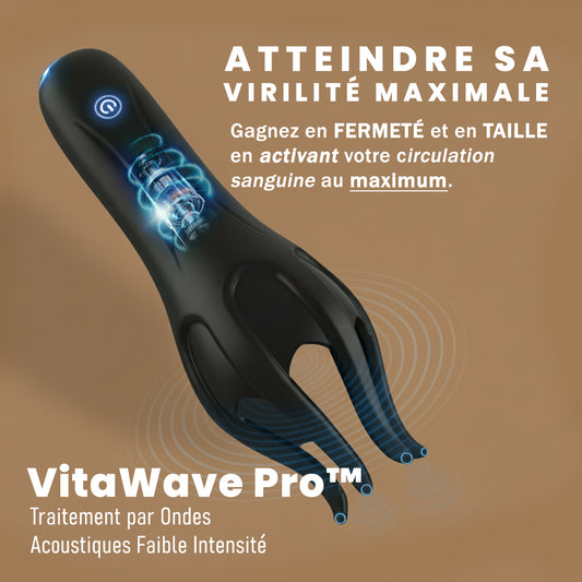 VITAWAVE PRO™ – Augmentez votre puissance masculine